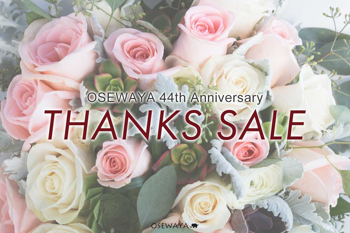 THANKS SALE -OSEWAYA 44th Anniversary-